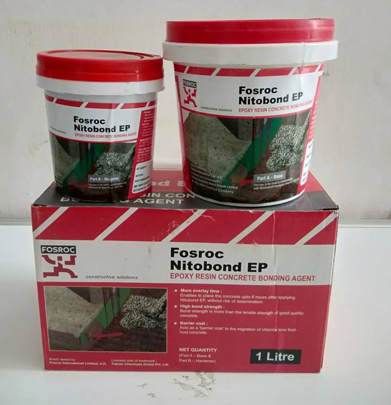 FOSROC Nitobond EP(A 617 + B 383 ML) 1 Litre Epoxy resin concrete