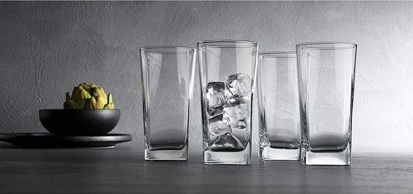 SAVORADE (Pack of 4) DRINKWARE_0_09 Shiny Clear