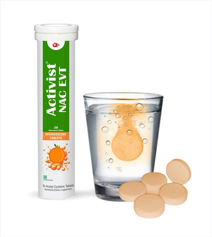 Activist NAC Effervescent Tablet, NAcetyl Cysteine Tablet Dietary