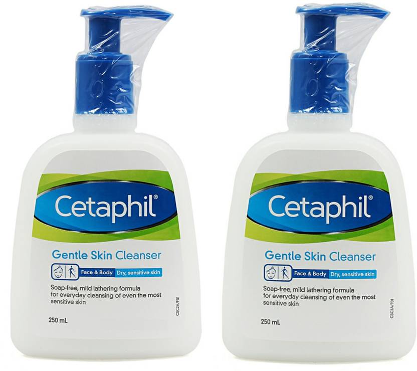 Cetaphil Gentle Cleanser, Mild Nonirritant formula Pack of 2 Face