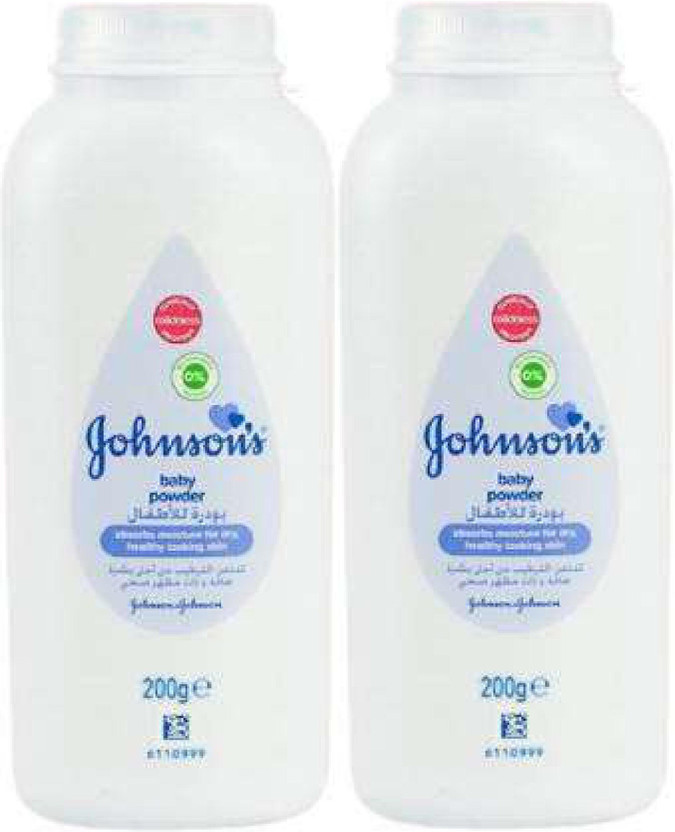 JOHNSON'S BABY POWDER 200 GM PACK OF 2
