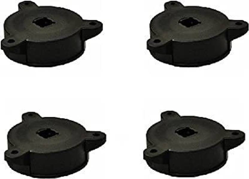 EBCO Table Wheel(Pedestal Caster) (4pcs in1 pack) (Black Fixed