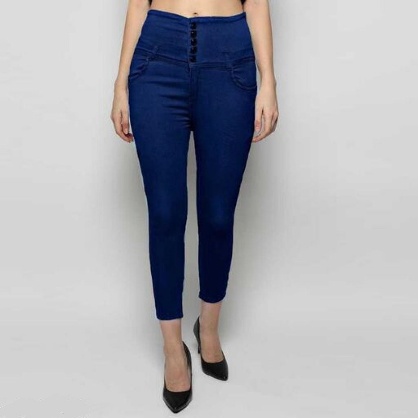 Buy HOOZ BERRY Regular Women Blue Jeans 