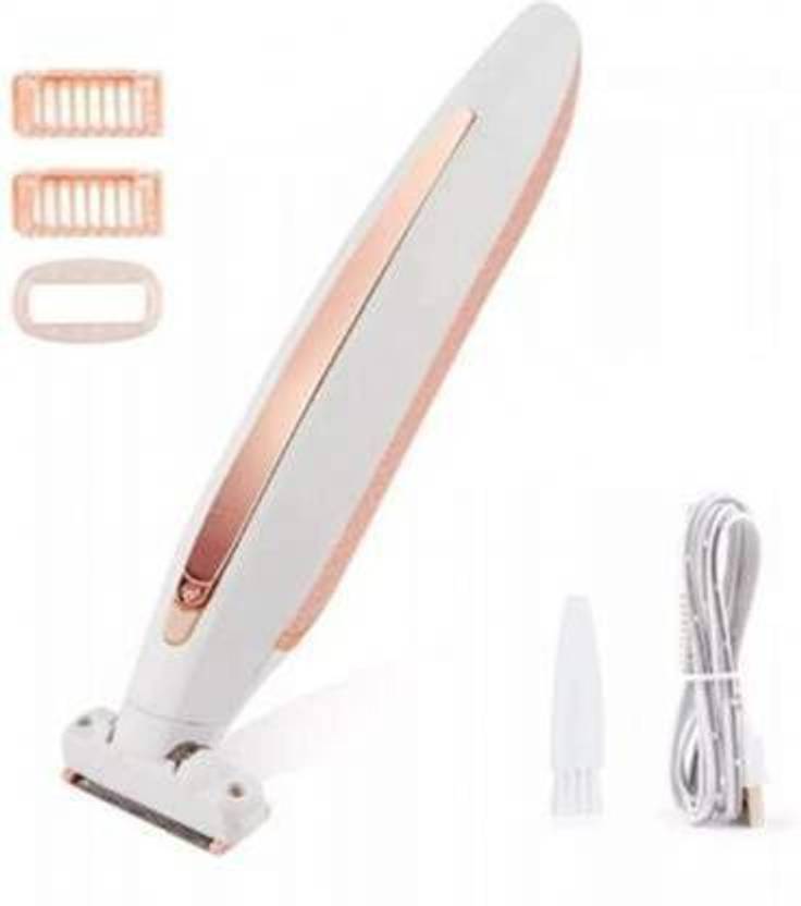 BONBURY Ladies Personal Rechargeable Flawless Armpit Bikini Full Body Hair Removal Trimmer 100