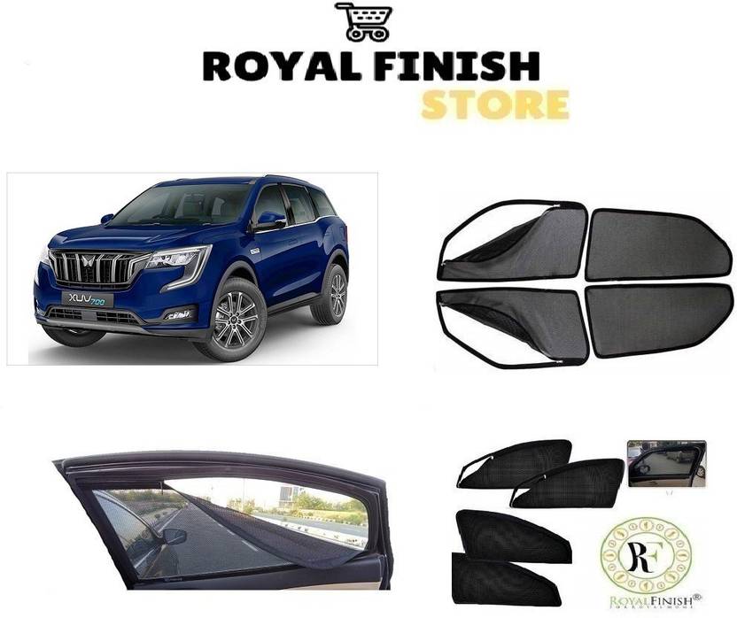 ROYAL FINISH Rear Window, Side Window Sun Shade For Mahindra XUV 700 Price in India Buy ROYAL