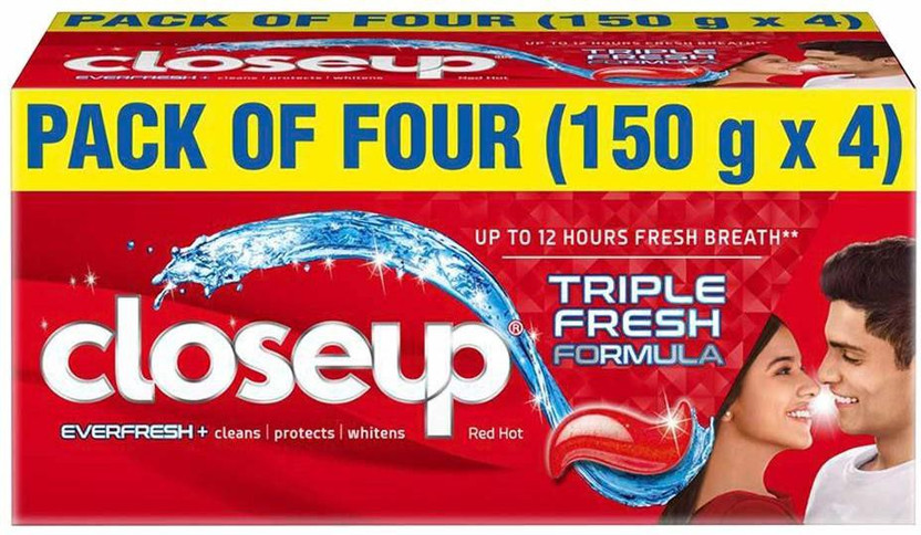 Closeup TRIPLE FRESH FORMULA 600G Toothpaste