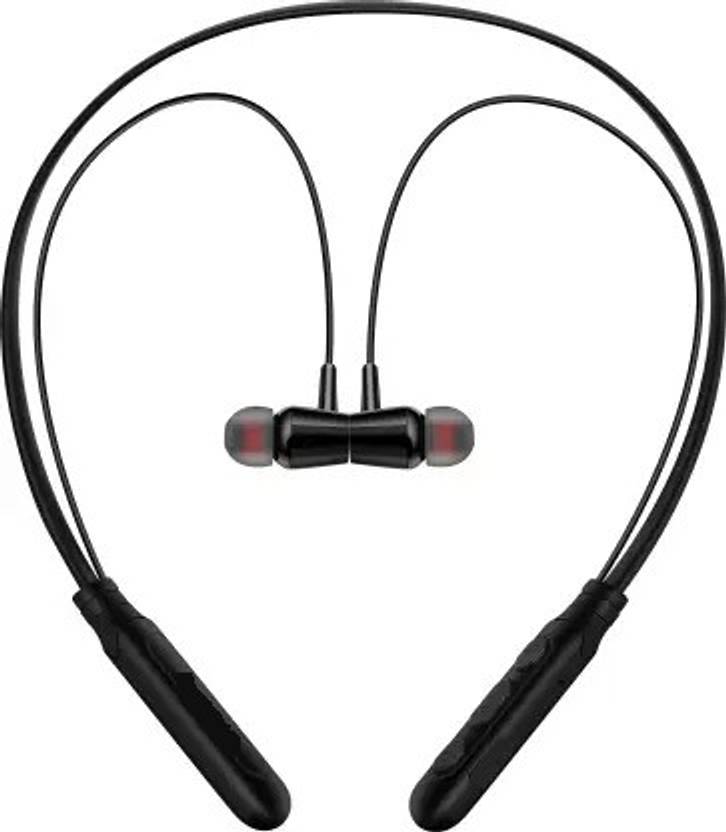 Kalwatiom NeckbandB11 Black with 5.0 Bluetooth Headset Price in India Buy Kalwatiom Neckband
