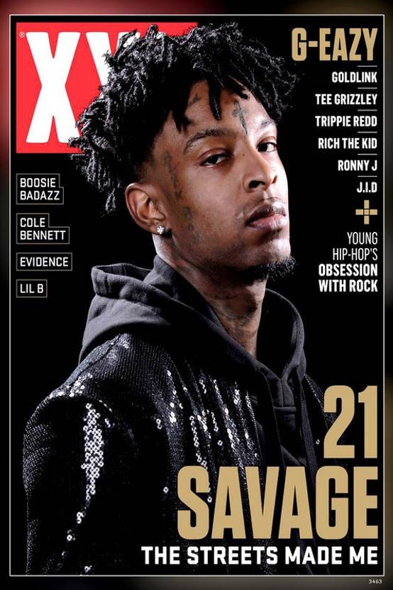 21 Savage Rapper Singer Musician Shayaa Bin AbrahamJoseph Matte Finish