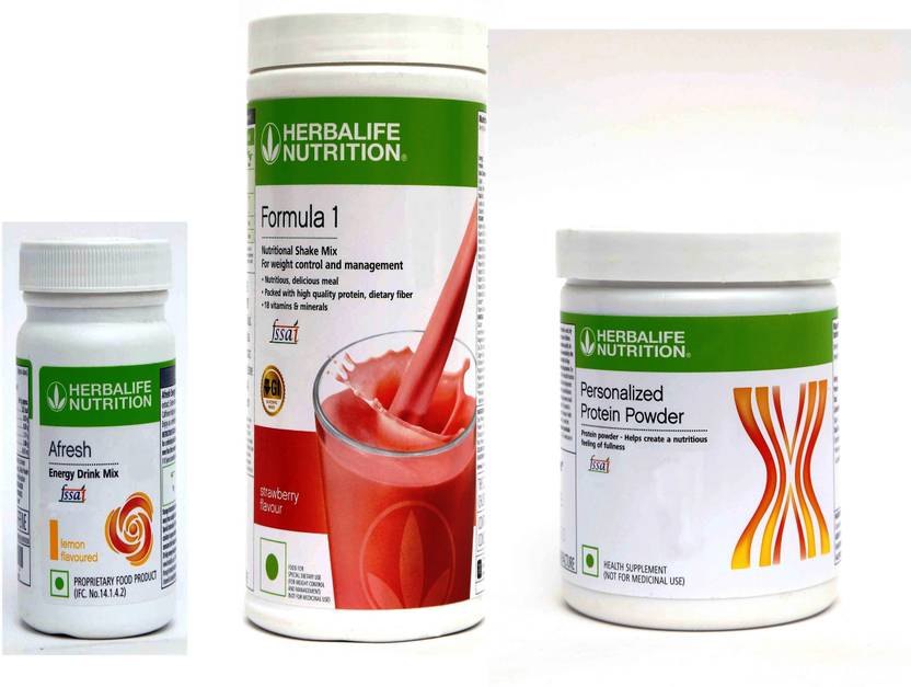 Herbalife Nutrition FORMULA1 STRAWBERRY & AFRESH LEMON & PERSONALIZED