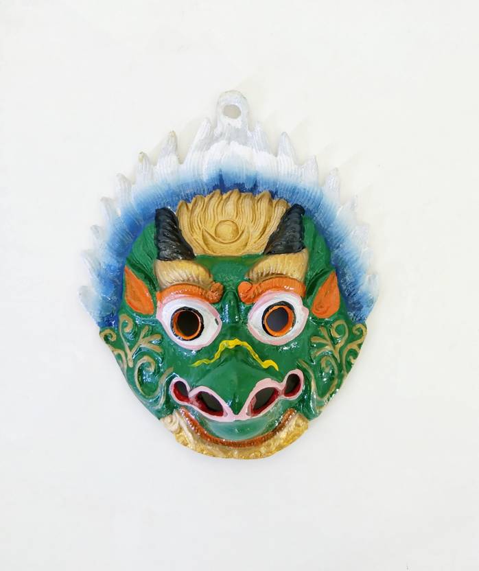 V A Antiques Metal Wall Hanging Garuda Face Nazar Battu, Decorative