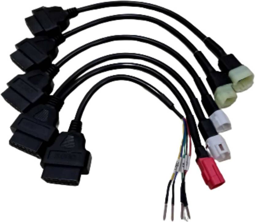 techno BS6 Bike OBD Cable combo with K Line OBD Reader Price in India