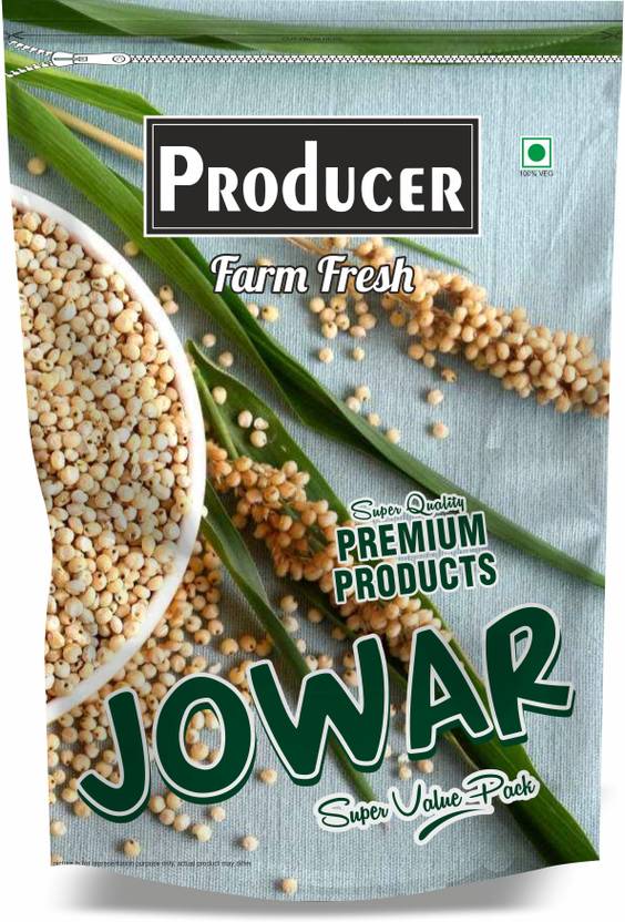 PRODUCER Millet Whole Grain, Jowar Sabut, Direct From Farm 10kg Price in India
