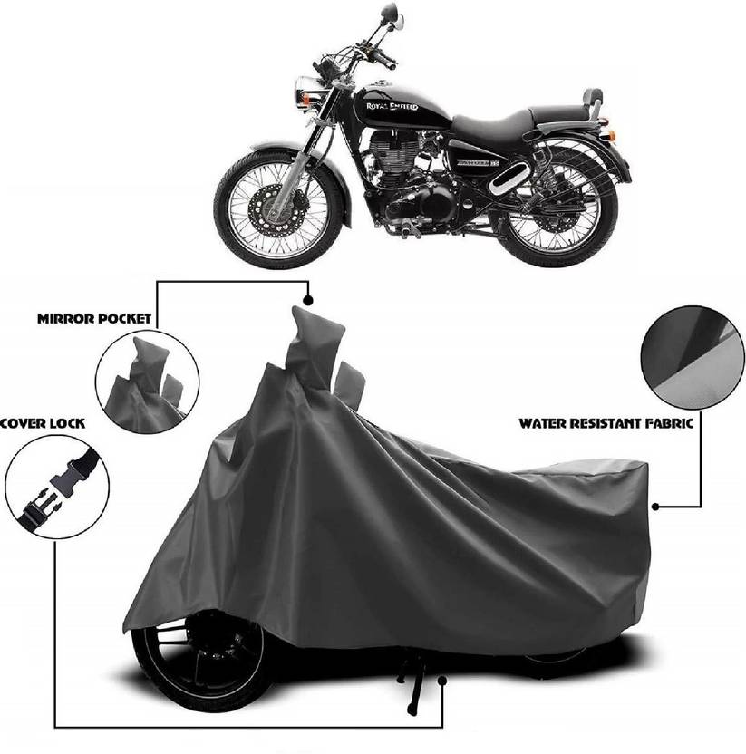 ANTOFY Two Wheeler Cover for Royal Enfield