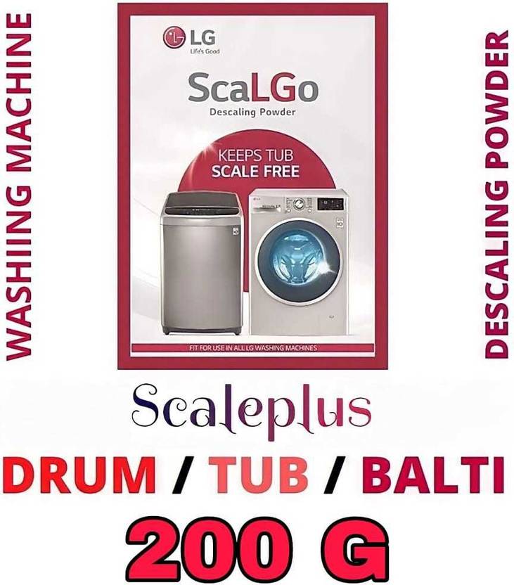 SCALEPLUS LG WASHING MACHINE DESCALING POWDER(PACK OF 2)200GM Detergent