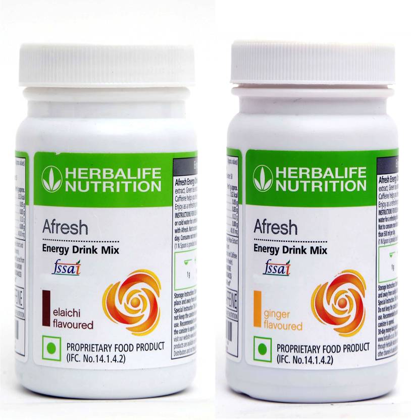 Herbalife Nutrition Afresh Energy Drink Mix Elaichi & ginger Flavor 2
