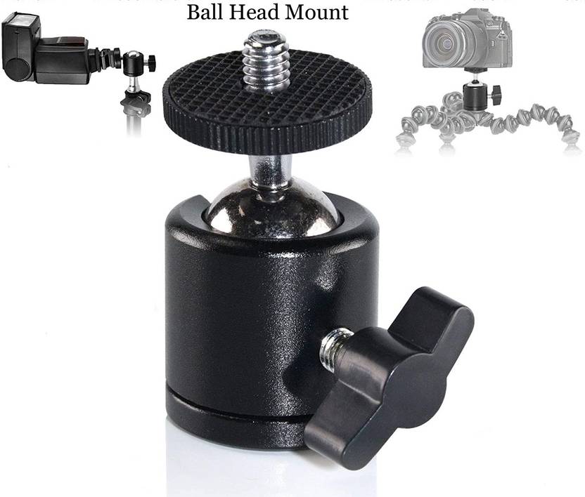 BUFONA Mount Adapter Bracket Camera Mount Holder Tripod Ball Head Bracket Phone Holder Tripod Ball Head, Tripod Bracket, Tripod Clamp, Monopod Kit, Tripod Bracket, Tripod