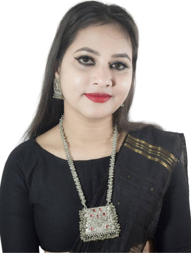 Joias Collection Brass, Oxidised Silver, Alloy Silver Silver Jewellery