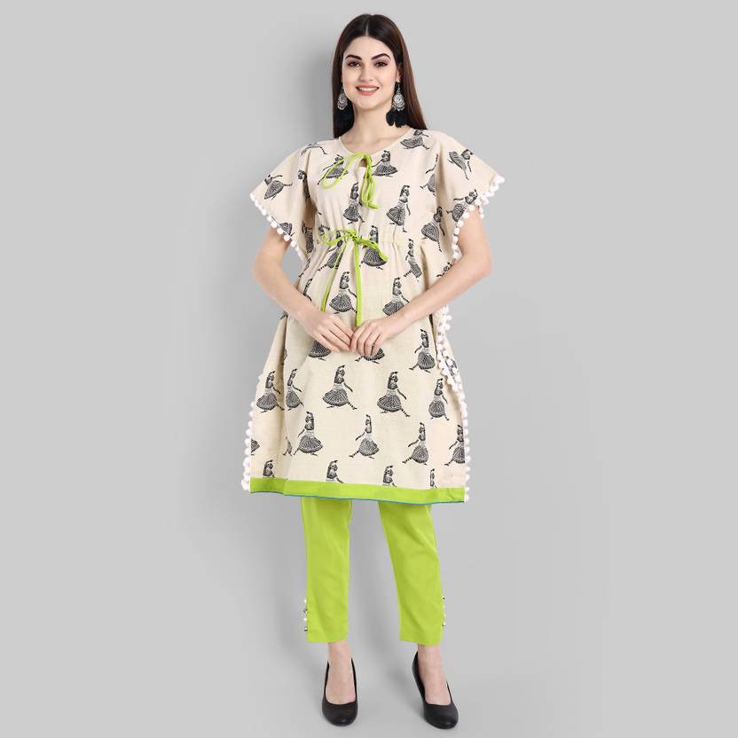 BLACK SCISSOR Women Kaftan Pant Set Buy BLACK SCISSOR Women Kaftan