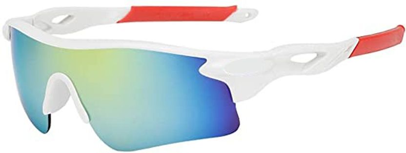 Torres White & Red Sports Sunglasses - Image 3