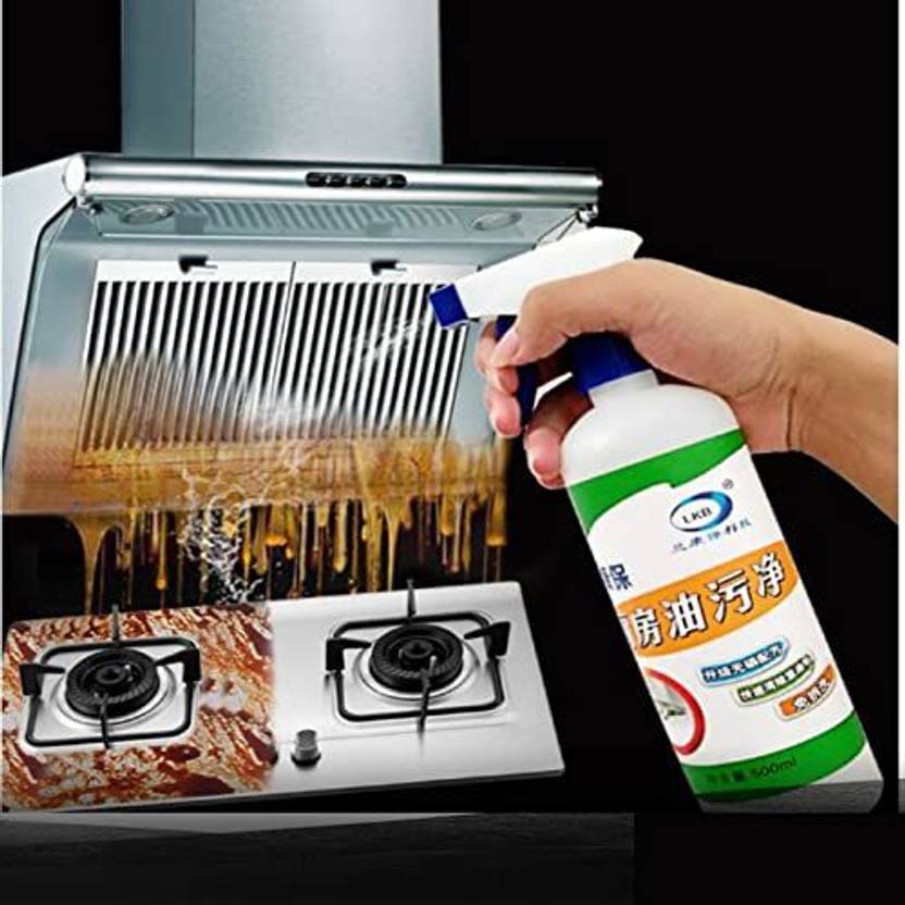 Atipriya 500Ml Kitchen Oil Bottles & Grease Stain Remover Kitchen Cleaner