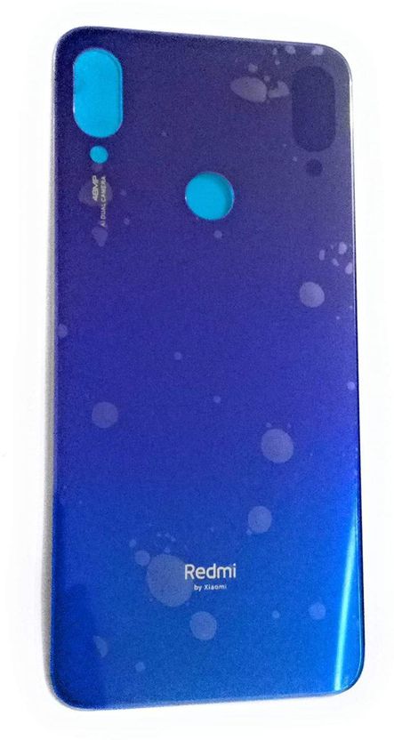 SMART Redmi Note 7S Glass Back Panel Onyx Black - Image 5
