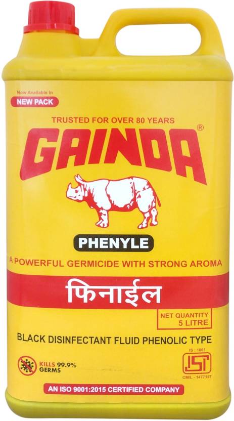 GAINDA Phenyle Black Disinfectant Fluid Plain Price in India - Buy ...