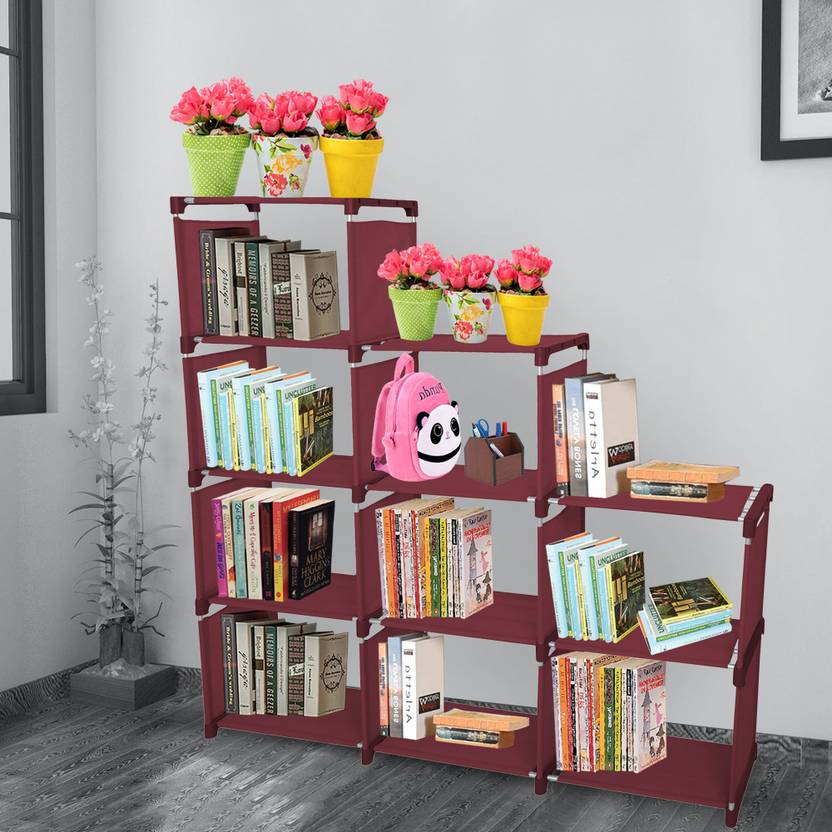 Flipkart Perfect Homes Studio Metal Open Book Shelf Price in India