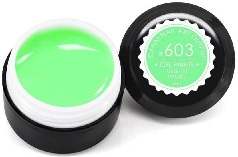 Canni SOLID COLORS SERIES UV Gel Paint Soak Off Nails Gel Nail Polish Varnish Nail Art 603