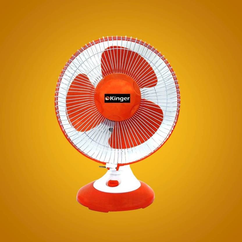 kinger Portable Electric Fan for Home, Office, Kitchen, Balcony etc