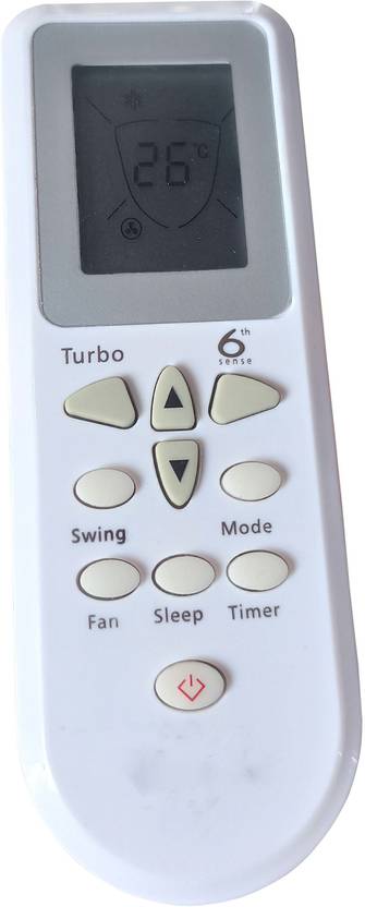 Axelleindia Infrared Compatible Replacement DG11D3-02 AC Remote For Whirlpool AC Remote Controller