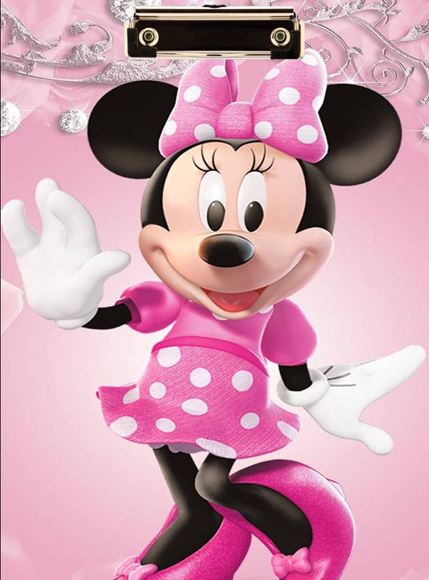 Creative Print Solution Minnie Mouse Reprint Clip Board Exam Pad (14x9.5 Inches)
