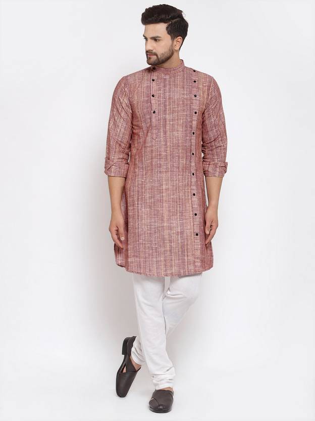 Klotthe Men Embellished A-line Kurta