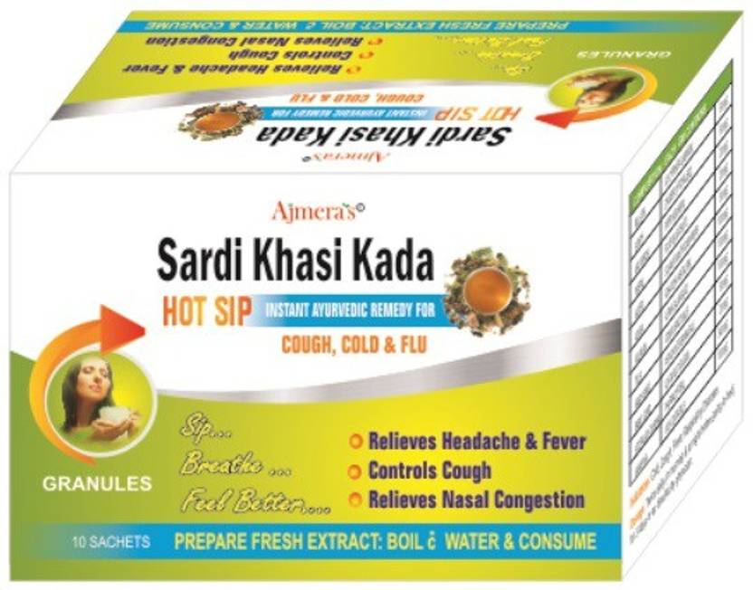 AJMERA'S Sardi Khasi Kada relief from nasal congestion & all types of