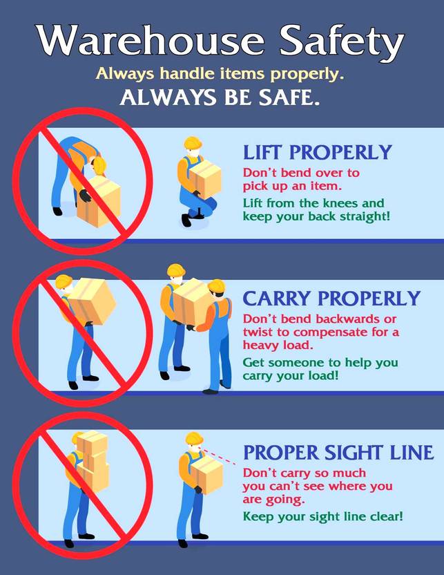 SRG INFOTECH WAREHOUSE SAFETY SIGN BOARD Emergency Sign Price in India