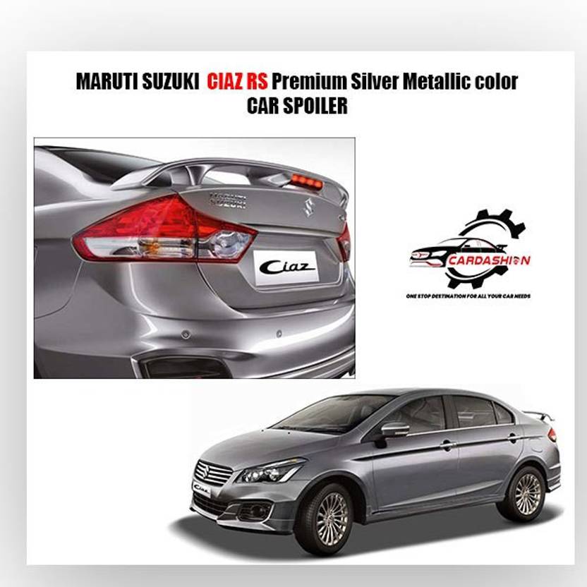 cardashion Maruti Suzuki ciaz RS spoiler Car Spoiler Price in India