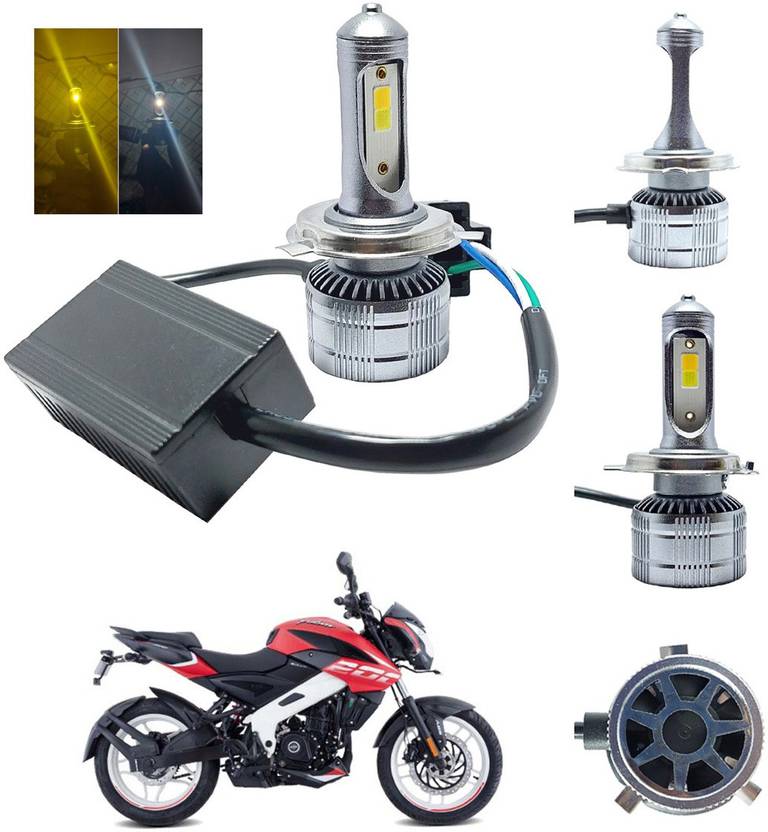 HJZG LED Headlight for Bajaj, Hero, Yamaha, Honda, TVS, Suzuki, Royal