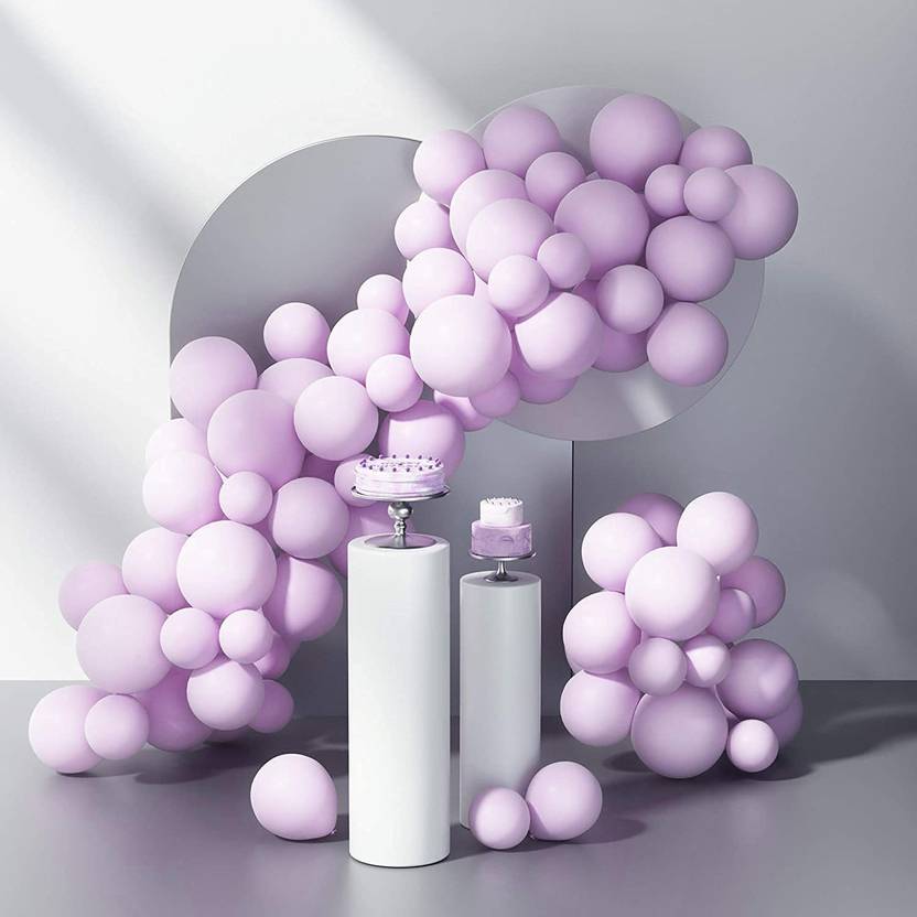 atorakushon Solid Light Pastel Latex Party Balloons 10 Inches for Home Decoration any occasion Balloon
