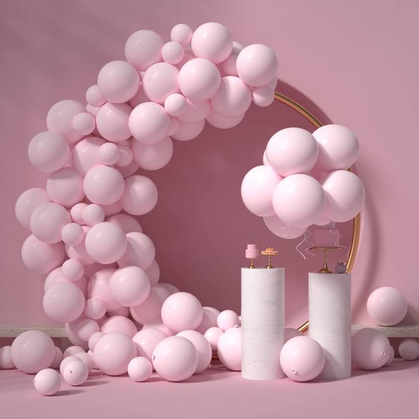 atorakushon Solid Light Pastel Latex Party 10 Inches for Home Decoration any occasion Balloon