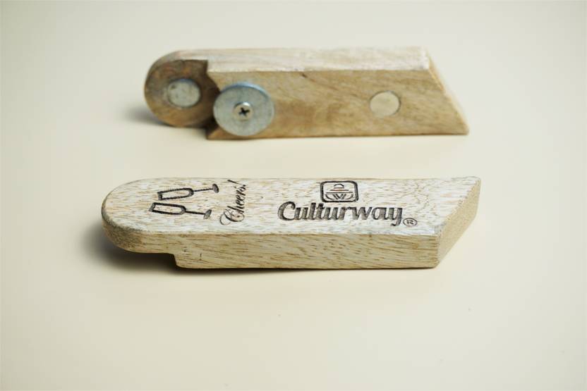 Culturway Wooden Bottel Opener Ideal Gift for Beer Lovers Bottle Opener