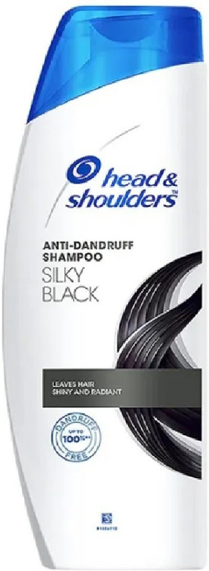 HEAD & SHOULDERS ANTI-DANDRUFF SILKY BLACK 340 ML SET *1