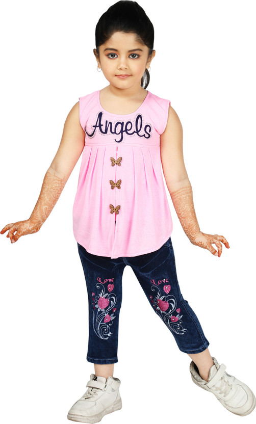 STYLED FASHION Girls Party(Festive) Top 