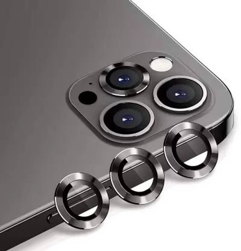 ankSONline Back Camera Lens Ring Guard Protector for iPhone 12 Pro, HD Clear Tempered Glass Camera Lens