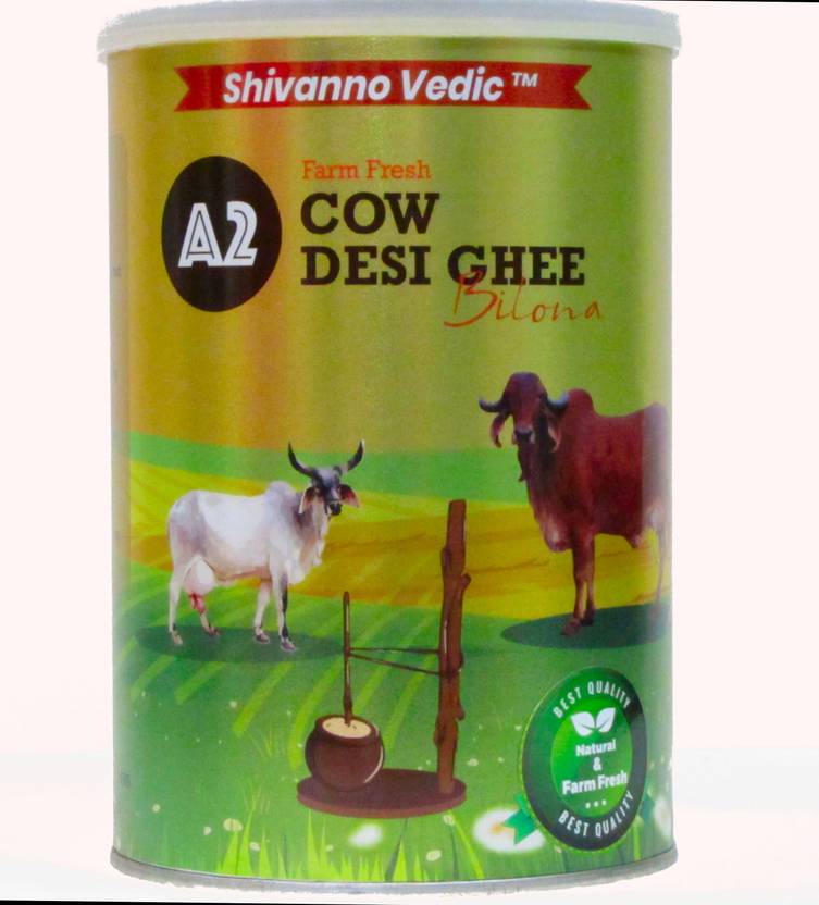 Shivanno Vedic A2 Cow Desi Ghee Bilona 1 Litre Ghee 1 L Tin Price In shivanno-vedic-a2-cow-desi-ghee-bilona-1-litre-ghee-1-l-tin-price-in