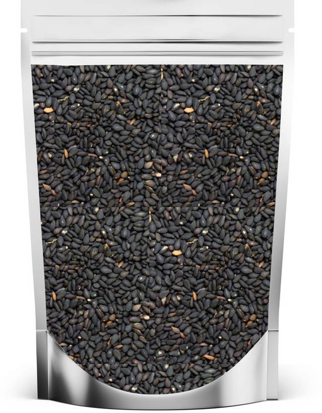 THINK ORGANIK TIL KALA-KALI TIL-BLACK SESAME SEEDS-NIGER SEED-SESAMUM INDICUM Seed