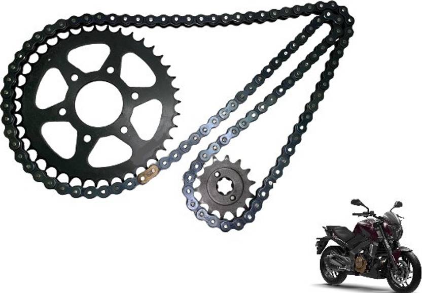 Digital Craft DOMINAR 400 CHAIN SPROCKET KIT [ PACK OF 3 ] 45 Teeth Sprocket Price in India