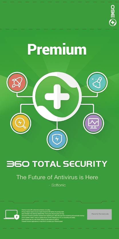 360safe (360 total security) Total Security 1 User 1 Year - Buy 360safe ...