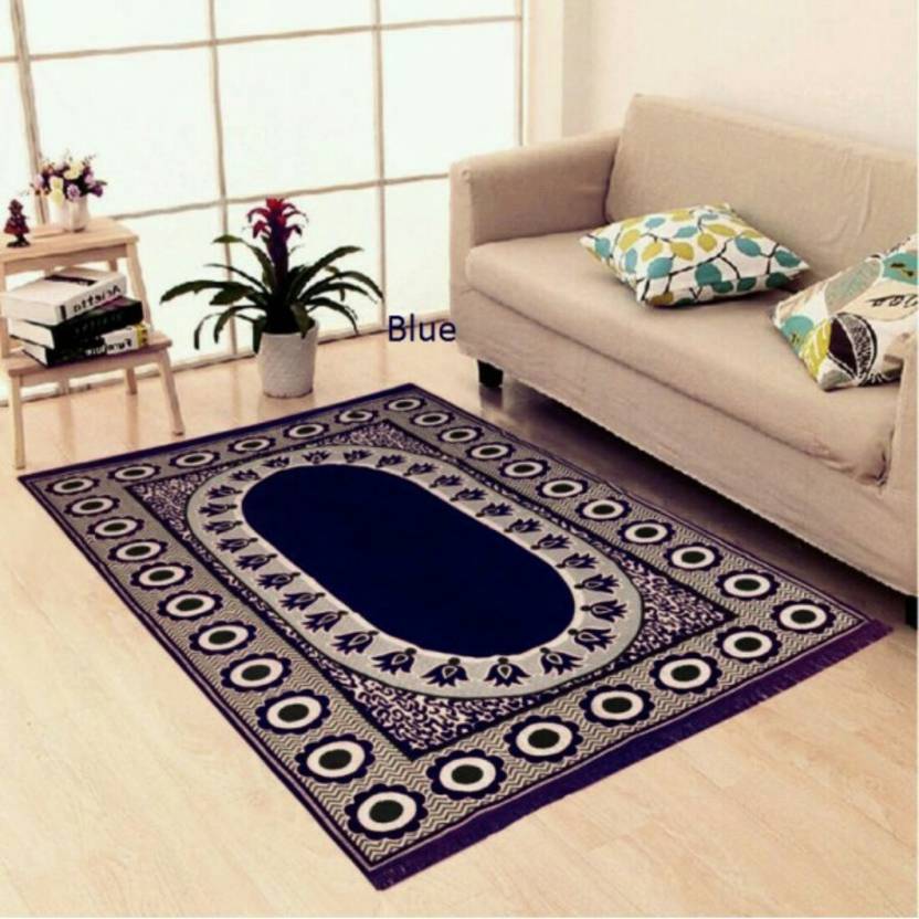 Bhoriaprints 4 ft  X 6 ft Cotton Carpet