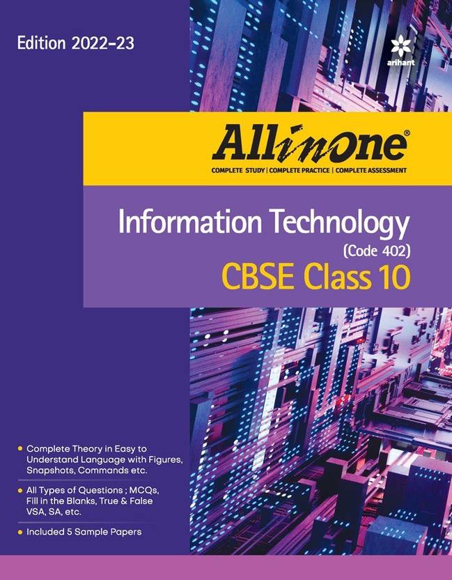 CBSE All In One Information Technology (Code 402) Class 10 202223