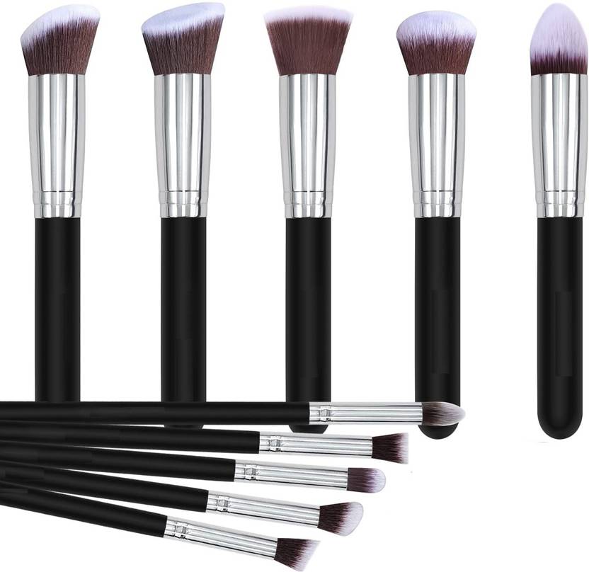 lakyou Glow Makeup Brush Set Premium Synthetic Face Powder Blush Eyeshadow Kabuki Brush Kit