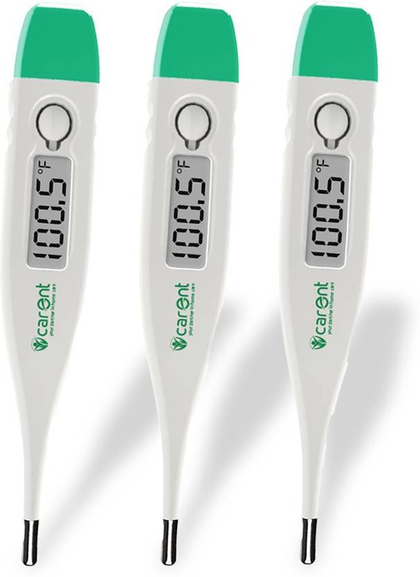 Carent DT03 Pack of 3 Waterproof Digital Flexible Tip Thermometer For Kids & Adults (Pack of 3) Thermometer